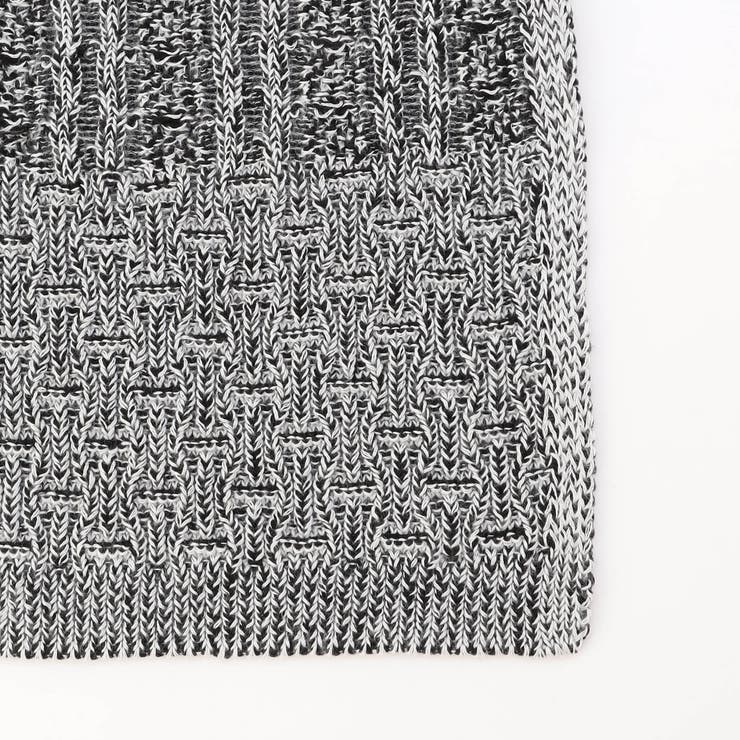 編地切替 プレーティングマフラー | NICOLE | 詳細画像3 