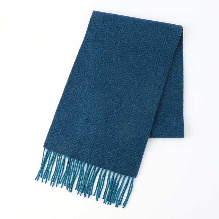 60ブルー | アラカルトウールマフラー | NICOLE