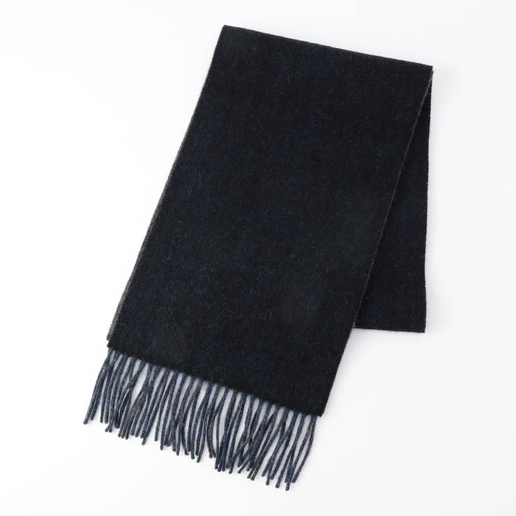 67ネイビー | アラカルトウールマフラー | NICOLE