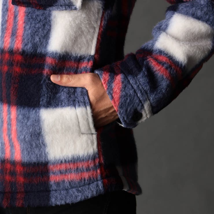 Wパッチポケット チェックシャツブルゾン | NICOLE | 詳細画像13 