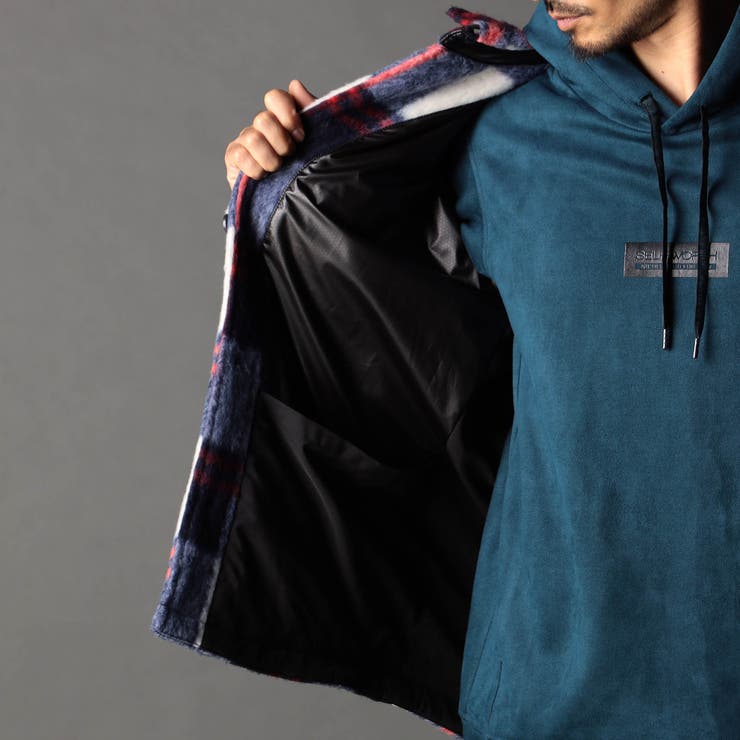 Wパッチポケット チェックシャツブルゾン | NICOLE | 詳細画像15 