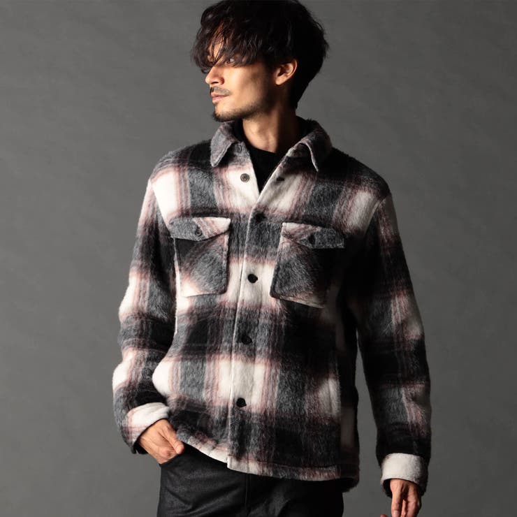 Wパッチポケット チェックシャツブルゾン | NICOLE | 詳細画像18 