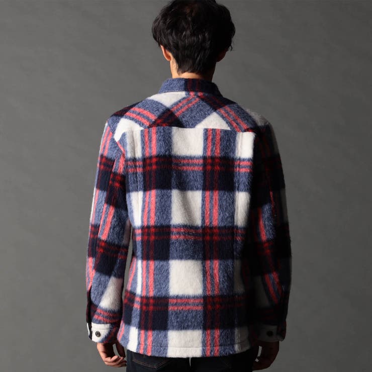 Wパッチポケット チェックシャツブルゾン | NICOLE | 詳細画像7 