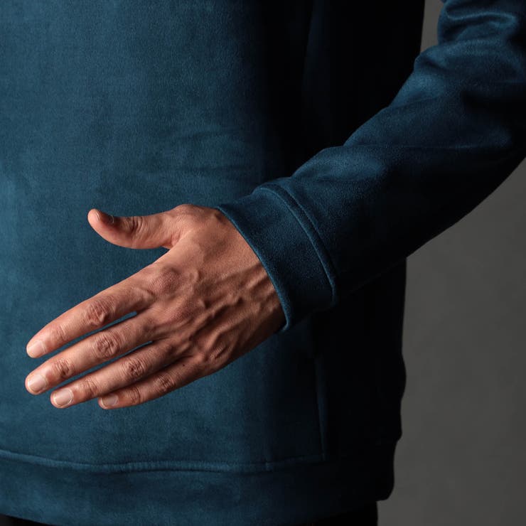 ブラッシュドクロス プルオーバーパーカー | NICOLE | 詳細画像10 