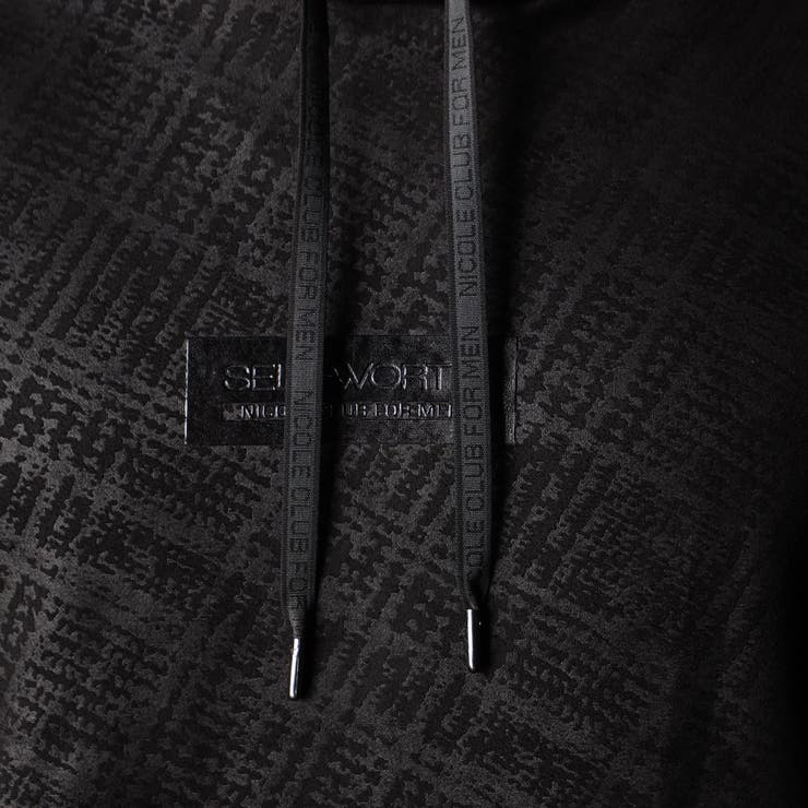 ブラッシュドクロス プルオーバーパーカー | NICOLE | 詳細画像18 