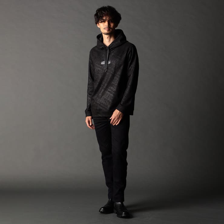 ブラッシュドクロス プルオーバーパーカー | NICOLE | 詳細画像5 