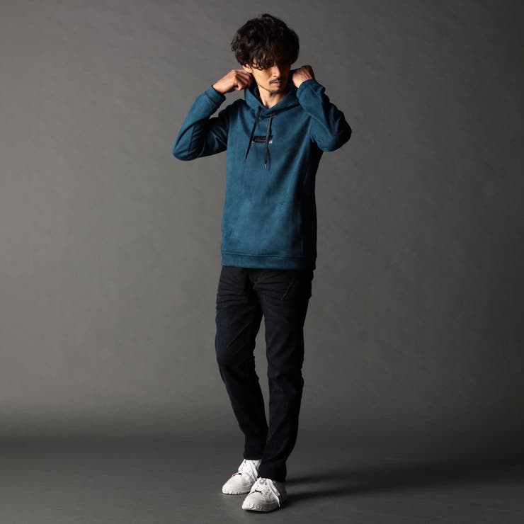 ブラッシュドクロス プルオーバーパーカー[品番：NICW0007287]｜NICOLE