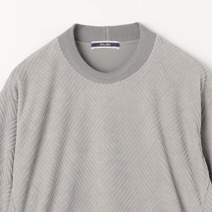 【RIELABO】パイルジャカード クルーネックプルオーバー | NICOLE | 詳細画像12 