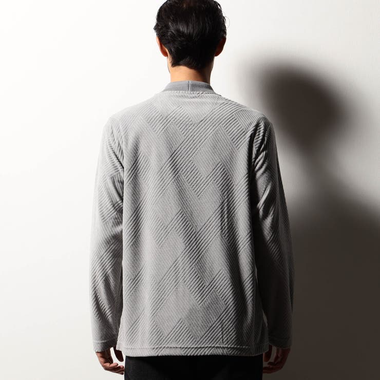 【RIELABO】パイルジャカード クルーネックプルオーバー | NICOLE | 詳細画像5 