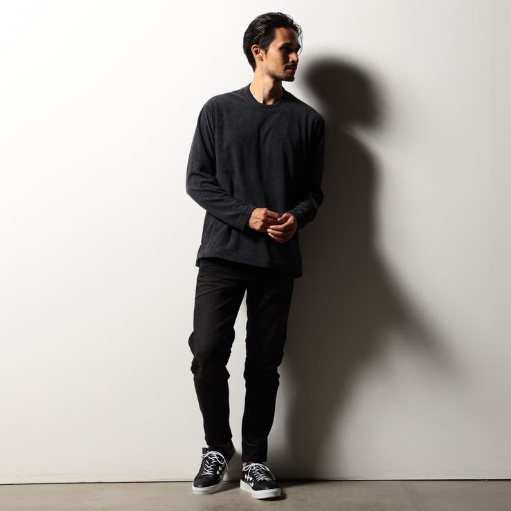 【RIELABO】パイルジャカード クルーネックプルオーバー | NICOLE | 詳細画像6 