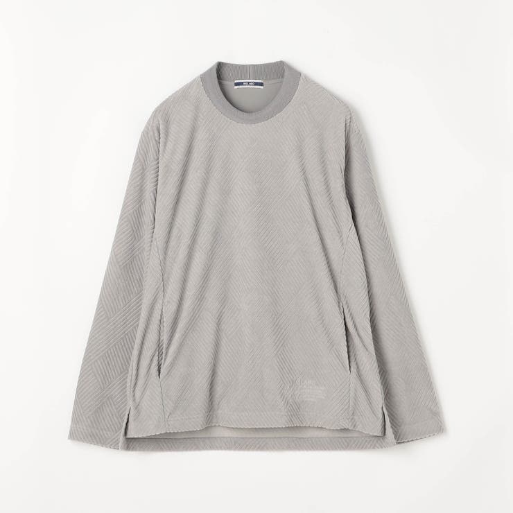 【RIELABO】パイルジャカード クルーネックプルオーバー | NICOLE | 詳細画像8 
