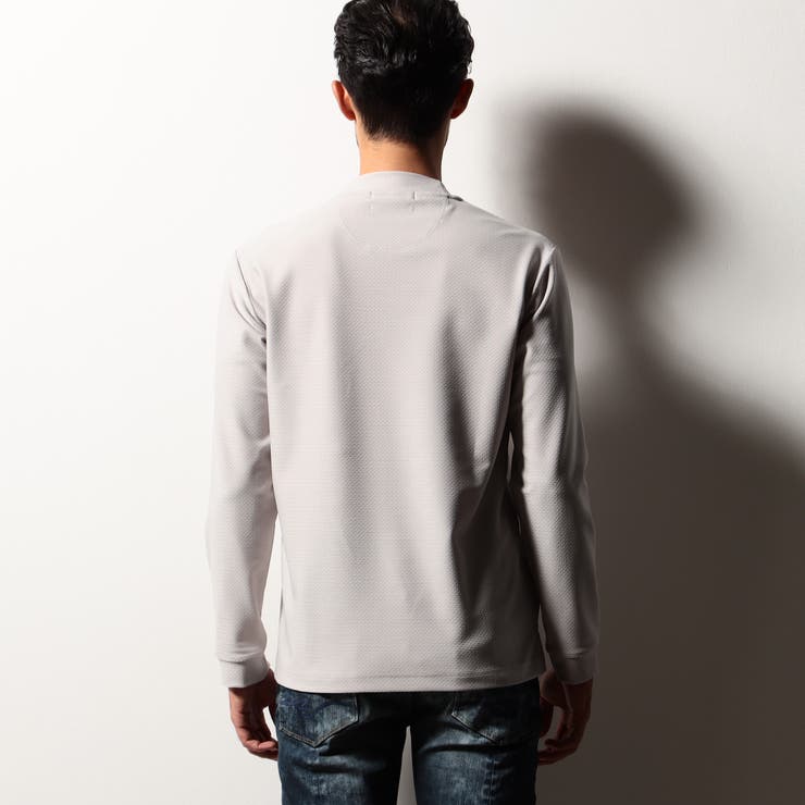 【RIELABO】ジャカードハイテンション Vネックプルオーバー | NICOLE | 詳細画像7 