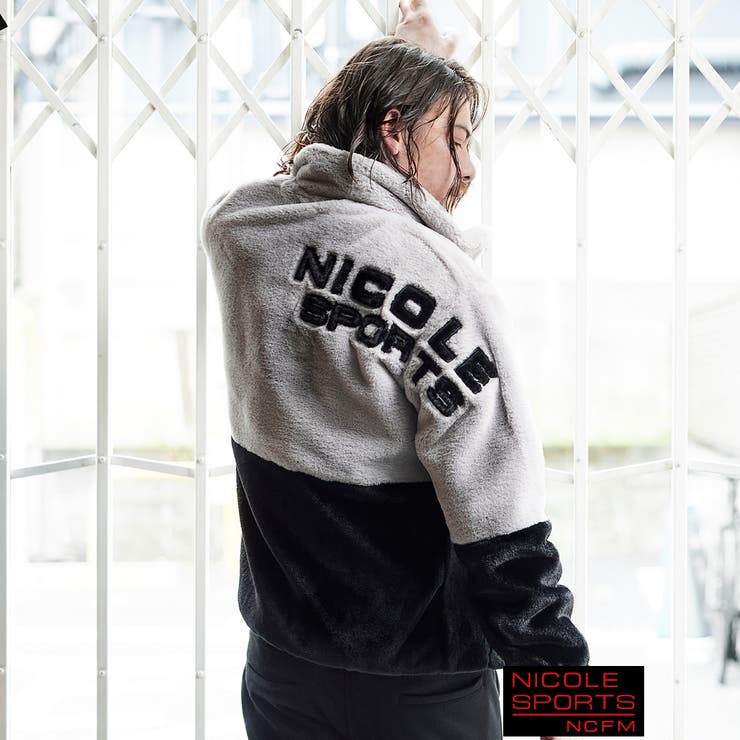 【NICOLE SPORTS】スタンドカラー ファーブルゾン | NICOLE | 詳細画像1 