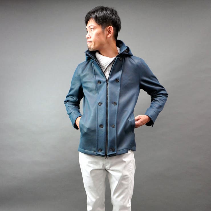 マイクロ起毛ポンチ ムラプリントナポレオンブルゾン | NICOLE | 詳細画像26 