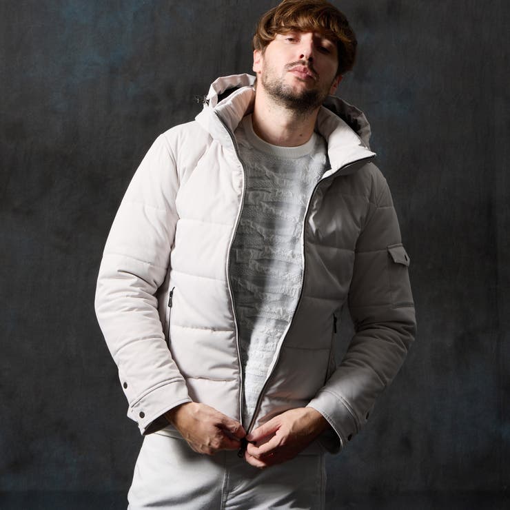 フードプリント中綿ブルゾン | NICOLE | 詳細画像1 