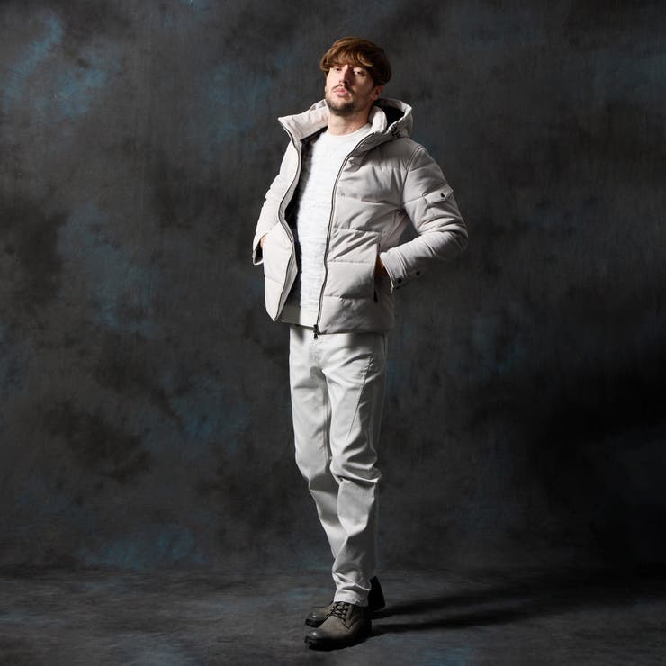 フードプリント中綿ブルゾン | NICOLE | 詳細画像2 