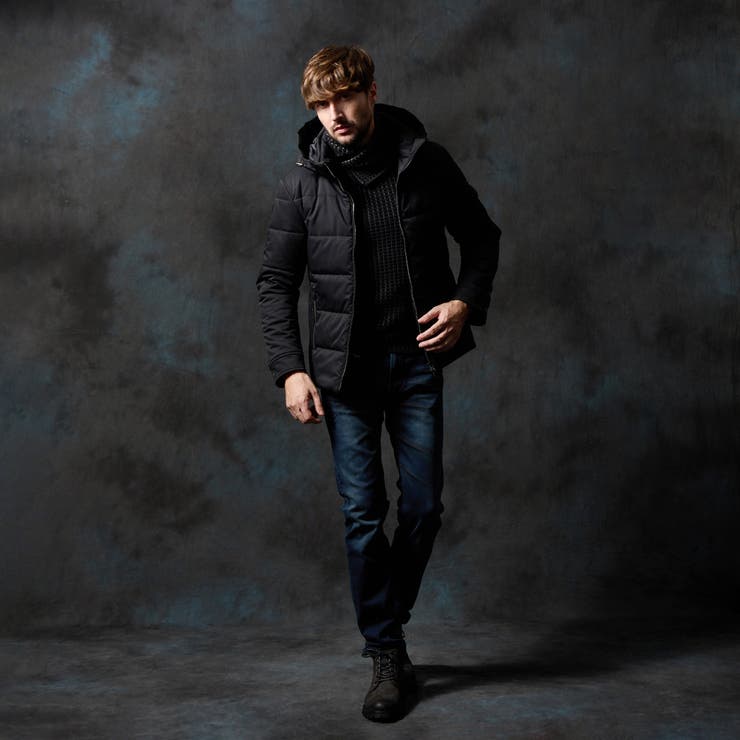 フードプリント中綿ブルゾン | NICOLE | 詳細画像3 