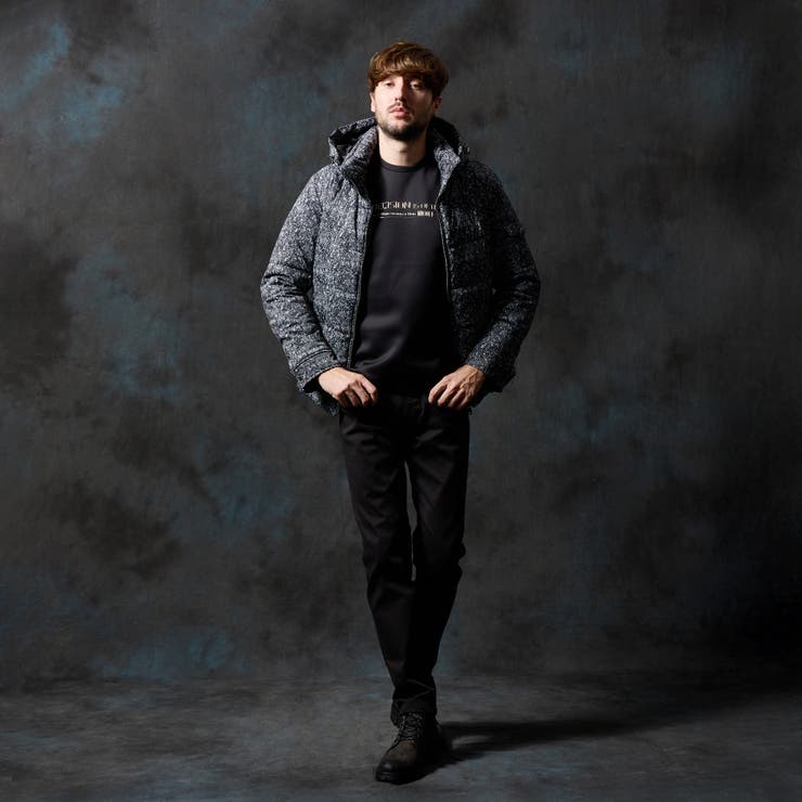 フードプリント中綿ブルゾン | NICOLE | 詳細画像4 