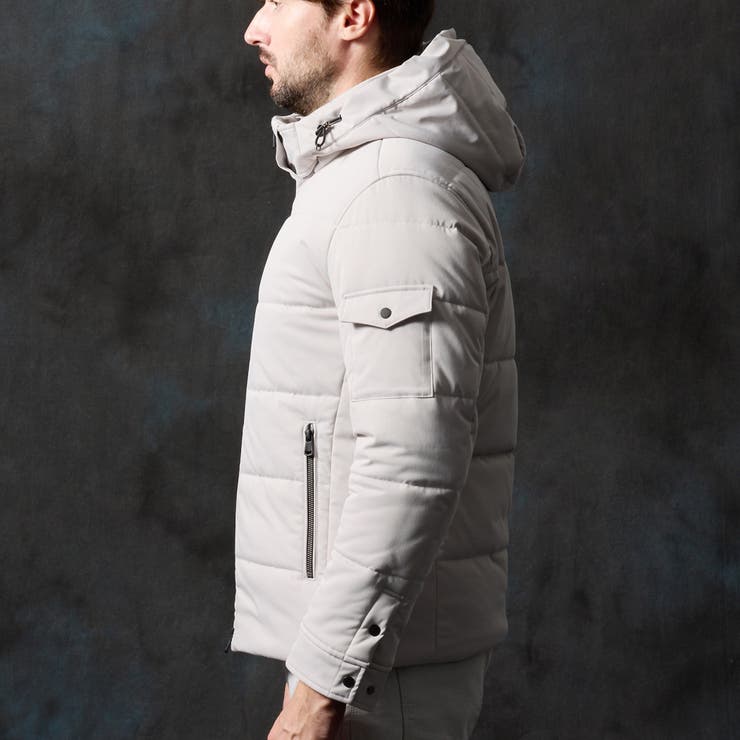 フードプリント中綿ブルゾン | NICOLE | 詳細画像9 