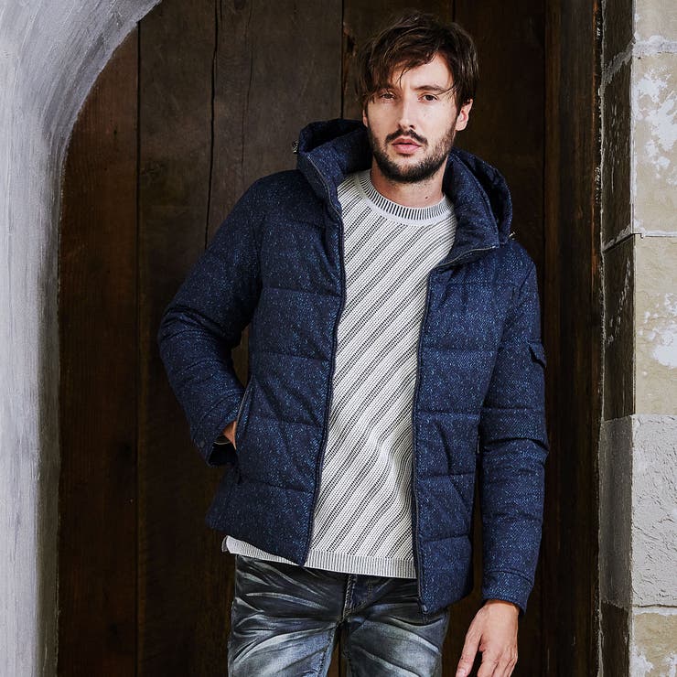 92その他3 | フードプリント中綿ブルゾン | NICOLE