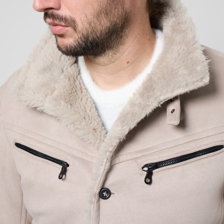 裏ボアムートン風スタンドブルゾン | NICOLE | 詳細画像11 