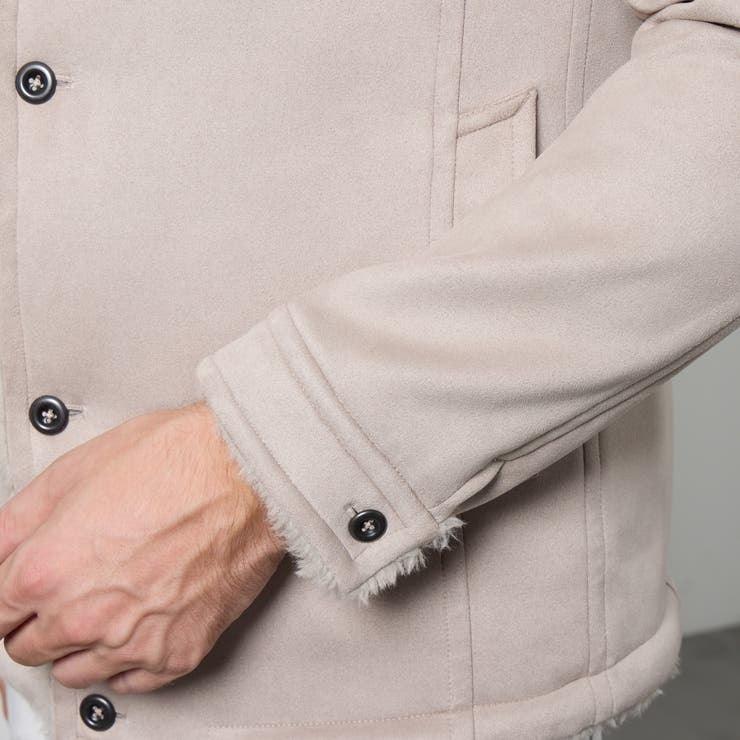 裏ボアムートン風スタンドブルゾン | NICOLE | 詳細画像14 