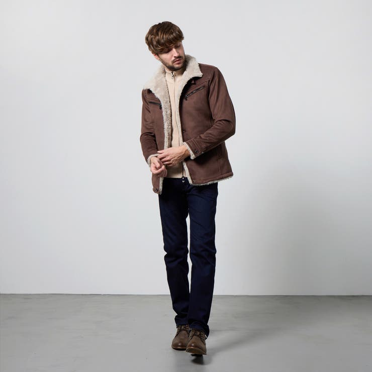 裏ボアムートン風スタンドブルゾン | NICOLE | 詳細画像2 