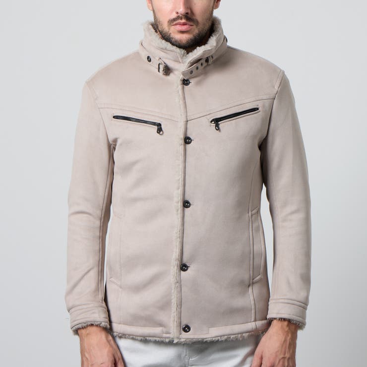 裏ボアムートン風スタンドブルゾン | NICOLE | 詳細画像6 