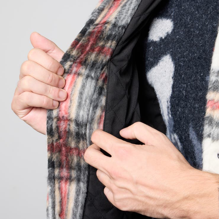 Wパッチポケット チェックブルゾン | NICOLE | 詳細画像17 