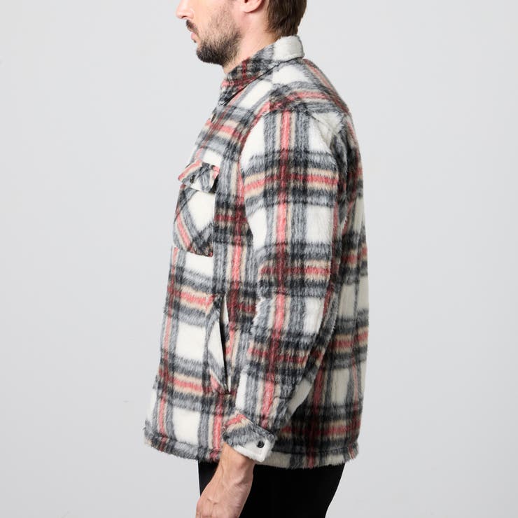 Wパッチポケット チェックブルゾン | NICOLE | 詳細画像8 