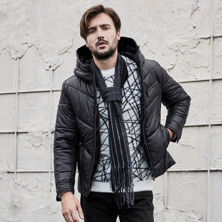 49ブラック | ナイロンタフタ 中綿ブルゾン | NICOLE