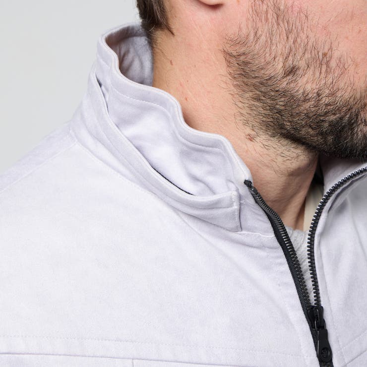 マイクロ起毛ポンチ ワッシャープリント中綿ブルゾン | NICOLE | 詳細画像12 