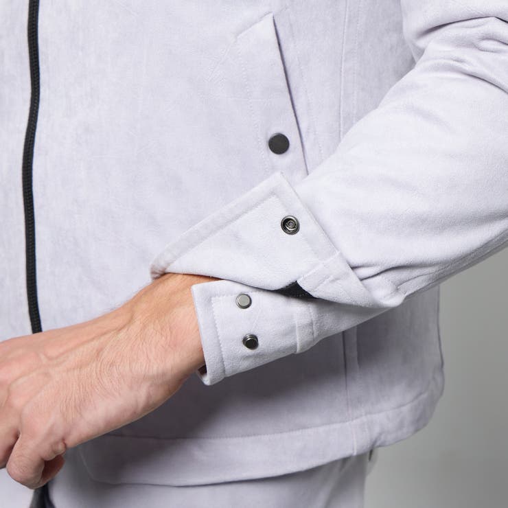 マイクロ起毛ポンチ ワッシャープリント中綿ブルゾン | NICOLE | 詳細画像18 