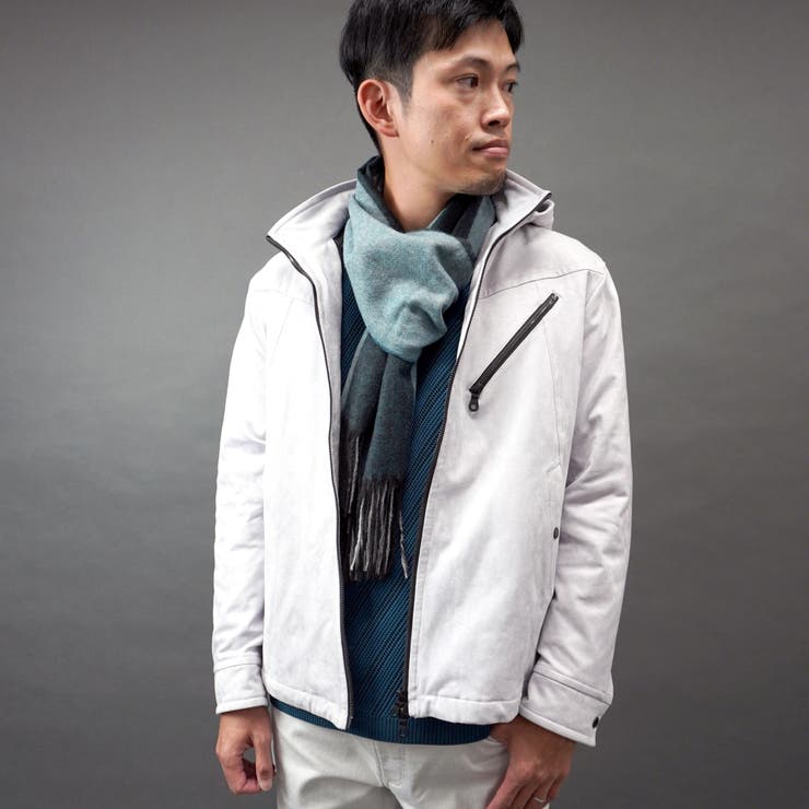 マイクロ起毛ポンチ ワッシャープリント中綿ブルゾン | NICOLE | 詳細画像25 