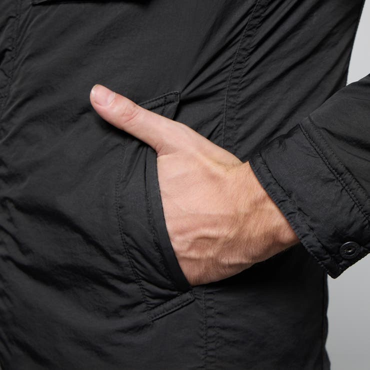 ナイロンタフタ 顔料プリント中綿ブルゾン | NICOLE | 詳細画像10 