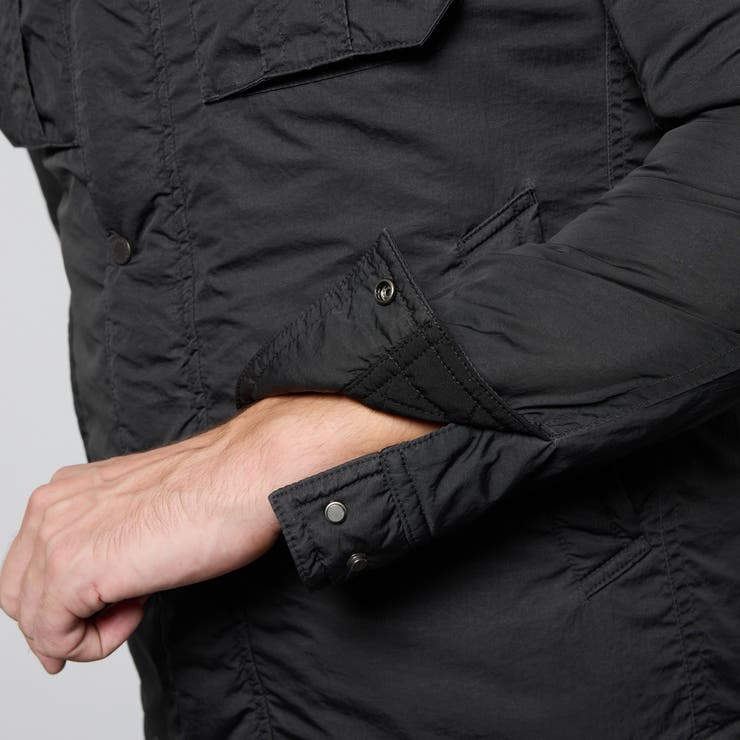 ナイロンタフタ 顔料プリント中綿ブルゾン | NICOLE | 詳細画像12 