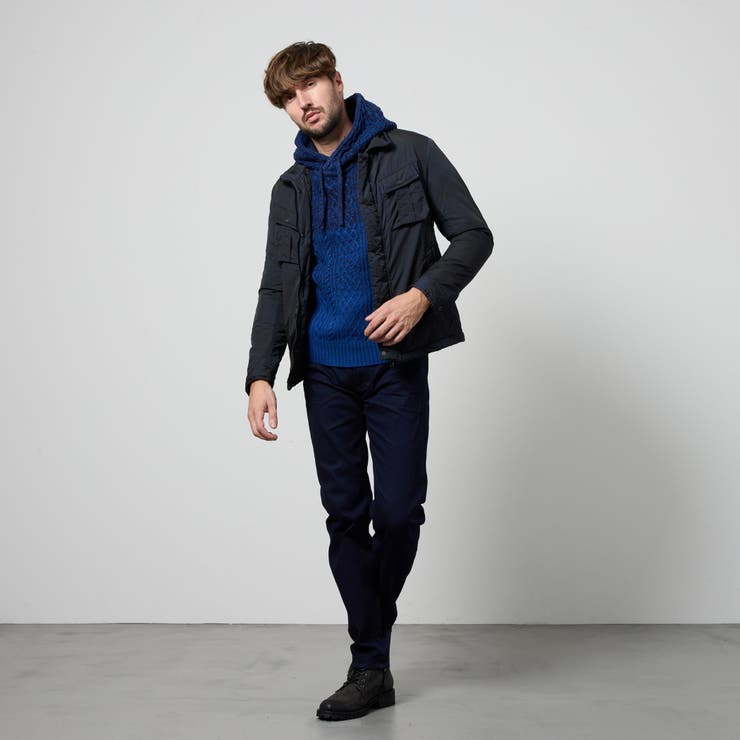 ナイロンタフタ 顔料プリント中綿ブルゾン | NICOLE | 詳細画像16 