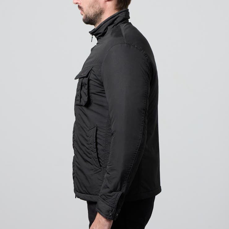 ナイロンタフタ 顔料プリント中綿ブルゾン | NICOLE | 詳細画像5 