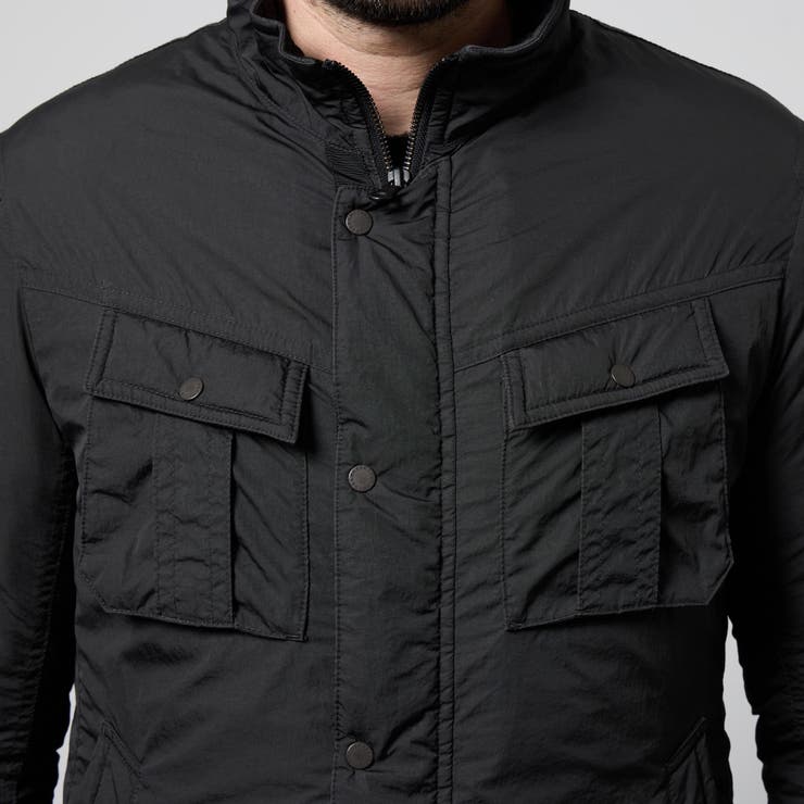 ナイロンタフタ 顔料プリント中綿ブルゾン | NICOLE | 詳細画像9 