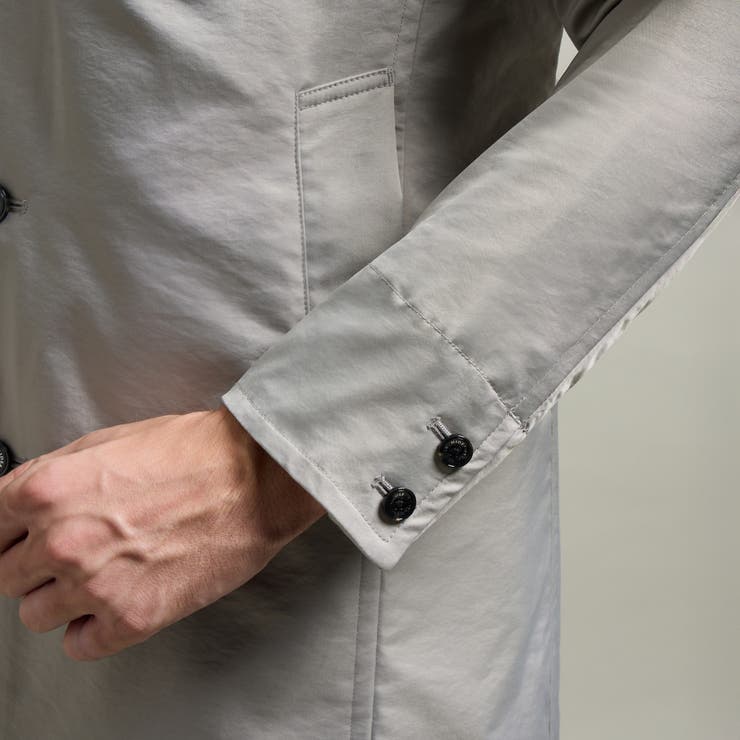 【HIDEAWAYS BLACK】ベストライナー付きステンカラーコート | NICOLE | 詳細画像11 