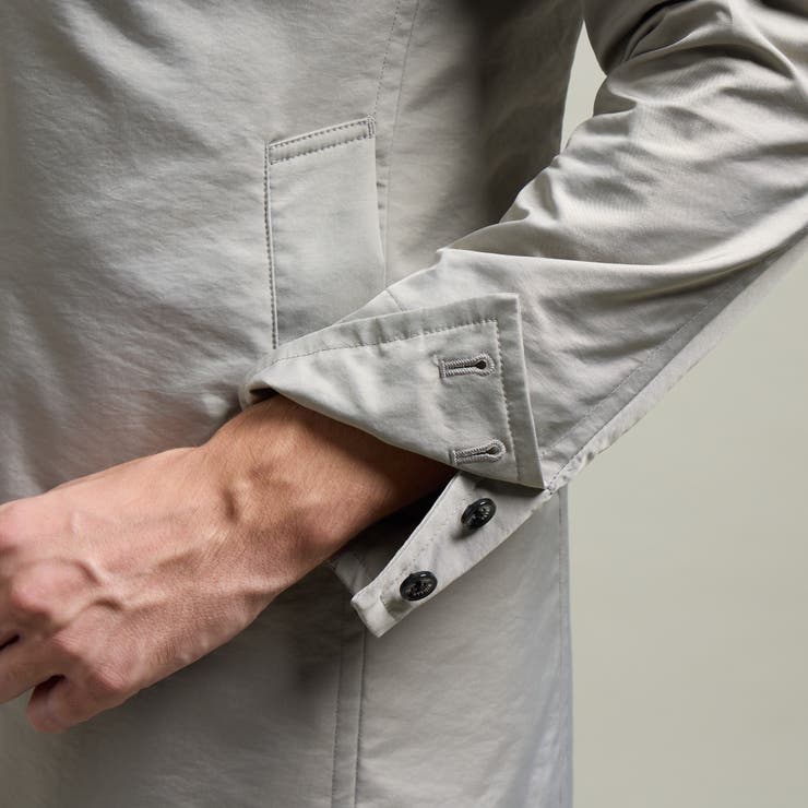 【HIDEAWAYS BLACK】ベストライナー付きステンカラーコート | NICOLE | 詳細画像12 