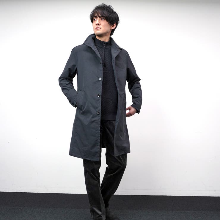 【HIDEAWAYS BLACK】ベストライナー付きステンカラーコート | NICOLE | 詳細画像22 