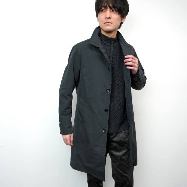 【HIDEAWAYS BLACK】ベストライナー付きステンカラーコート | NICOLE | 詳細画像23 