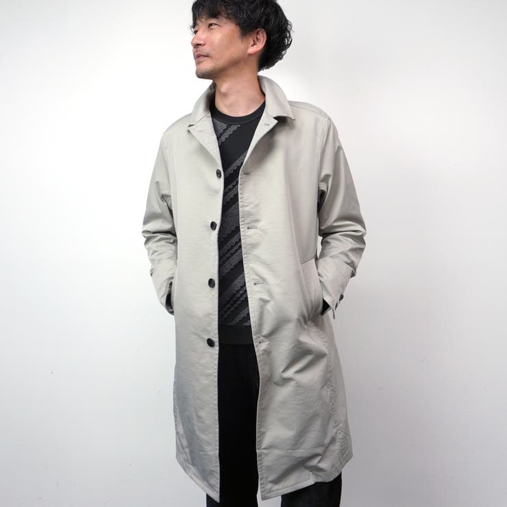 【HIDEAWAYS BLACK】ベストライナー付きステンカラーコート | NICOLE | 詳細画像26 