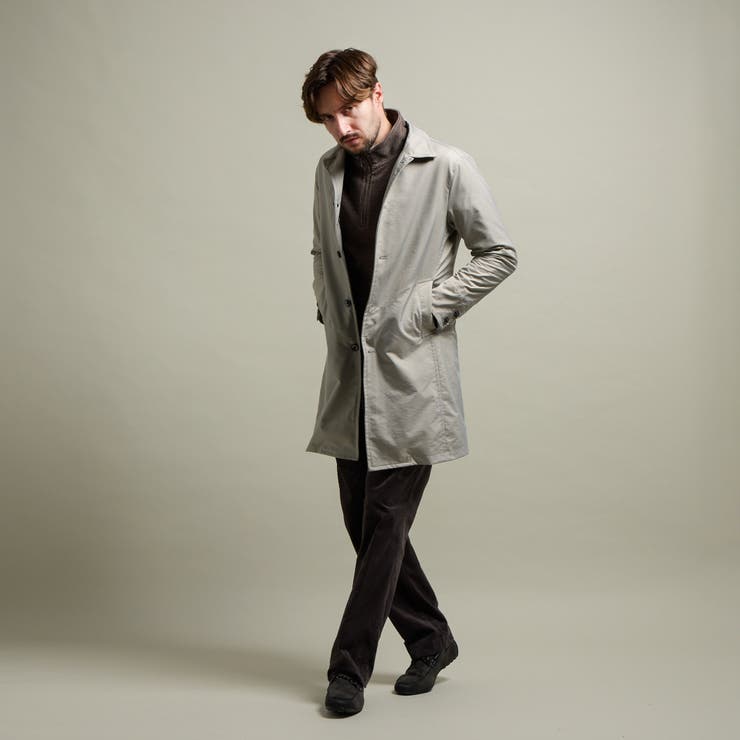 【HIDEAWAYS BLACK】ベストライナー付きステンカラーコート | NICOLE | 詳細画像3 