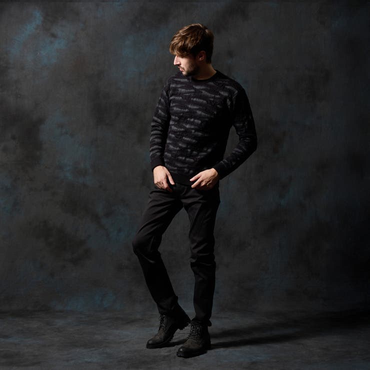 ヨコクロサテンストレッチパンツ | NICOLE | 詳細画像3 