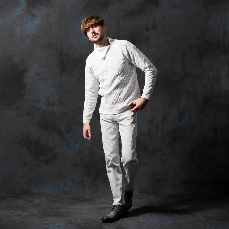 ヨコクロサテンストレッチパンツ | NICOLE | 詳細画像4 