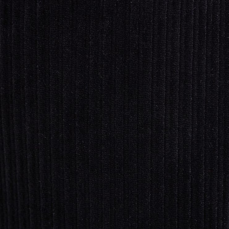 【HIDEAWAYS BLACK】コーデュロイワンタックイージースラックス | NICOLE | 詳細画像13 