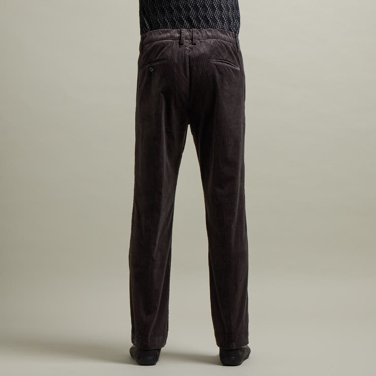 【HIDEAWAYS BLACK】コーデュロイワンタックイージースラックス | NICOLE | 詳細画像7 