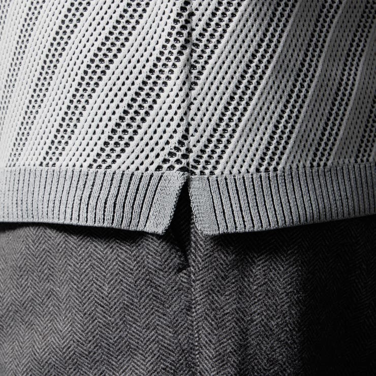 バイアスダブルフェイス クルーネックニット | NICOLE | 詳細画像10 